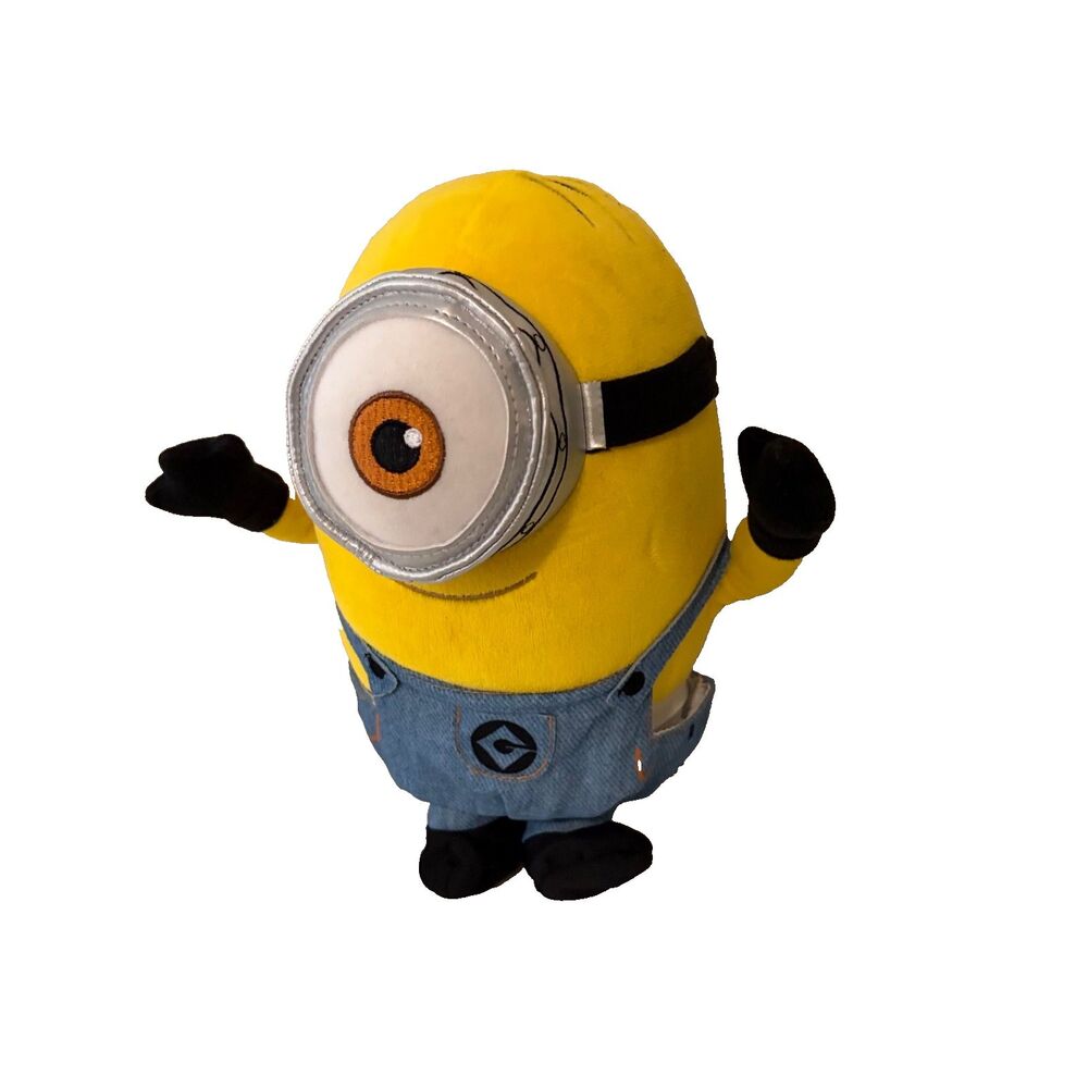 Despicable Me Minion Mayhem Stuart Plush Stuffed Toy Yellow Universal Studios